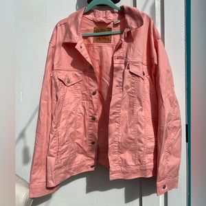 Levi’s Vintage Fit Salmon Pink Trucker Jacket